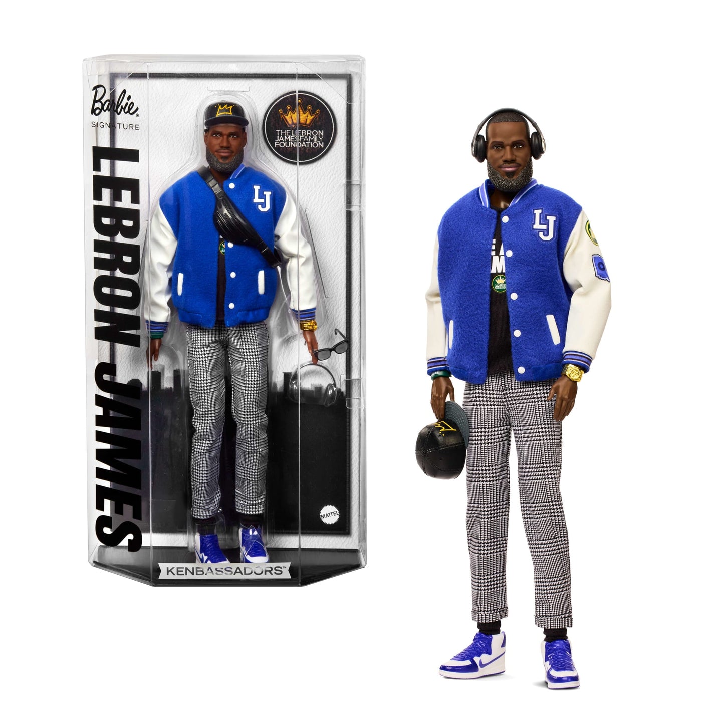 Barbie Poupée Lebron James Kenbassadors Avec Accessoires