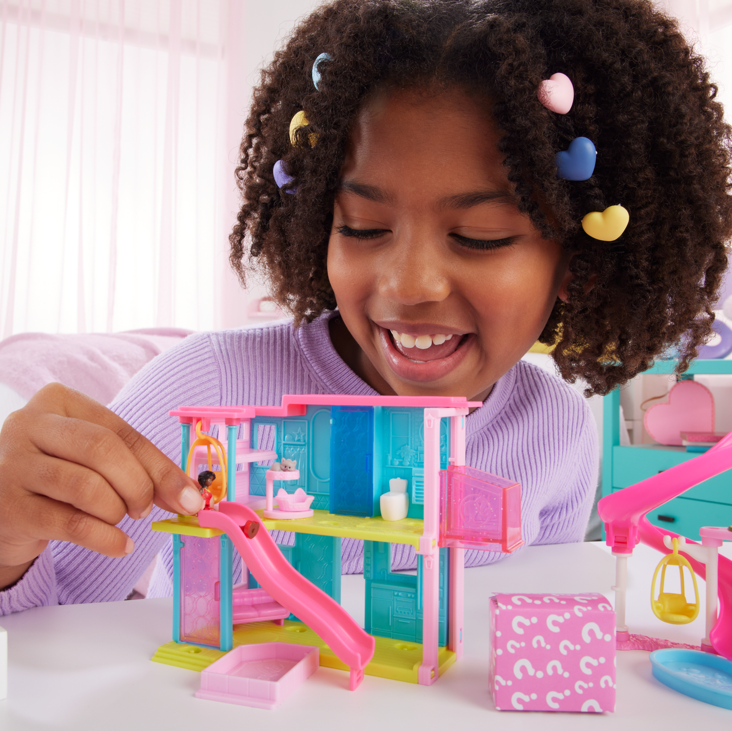 Barbie  Mini Barbieland  Coffrets  Maison de Poupée, Poupée 3,81 Cm