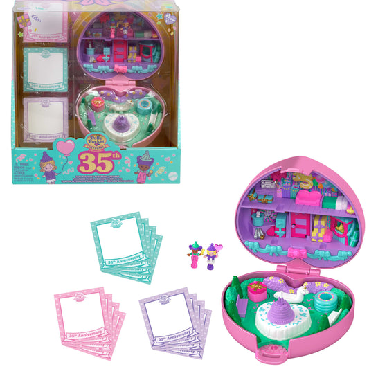 Polly Pocket-Tampon 35Ème Anniversaire-Coffret Collector Avec Poupées